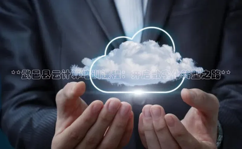 意昂4凯捷娱乐挪威主权基金**武邑县云计算培训课程：开启数字化转型之路**