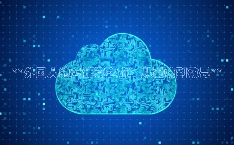 意昂4凯捷体育每日互动**外国人的云计算之旅：从震惊到敬畏**